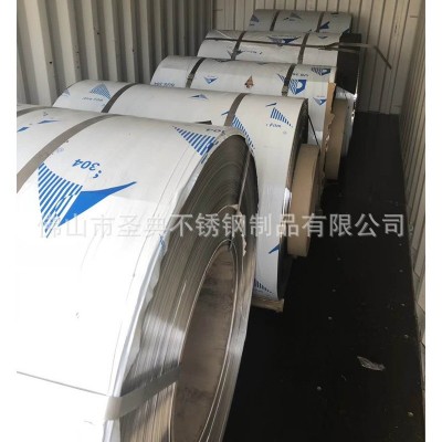 雅才304不锈钢拉丝钢带 镜面不锈钢带 玫瑰金不锈钢带 彩色广告字图5