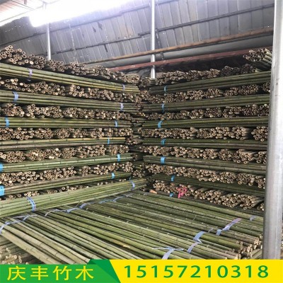 厂家供应各种室内外装修装饰用篱笆竹竿熏蒸竹杆水煮竹子图5