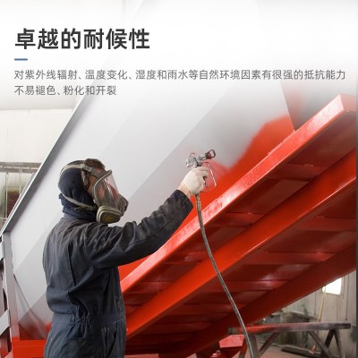 现货批发丙烯酸聚氨酯油漆厂家钢构防腐涂料集装箱翻新聚氨酯磁漆图4