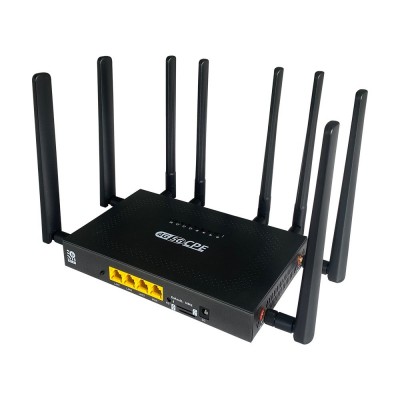 铁壳5G插卡路由器双频3000兆智能双核MT7981B无线路由器 wifi6厂家图5