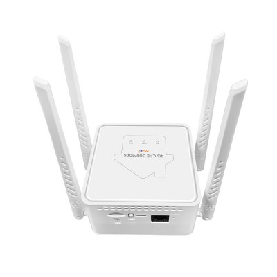 工厂批发家用4G CPE穿墙王无线高速室内户外插卡智能路由器图3
