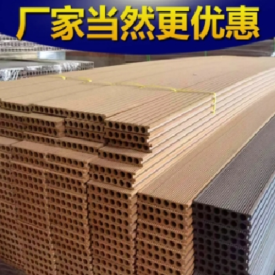 户外塑木地板批发防腐木塑地板栈道工程安装 达吉木图2