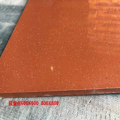 佛山红色抛光砖600x600瓷砖800x800通体红金点门槛石餐厅防滑地砖图2
