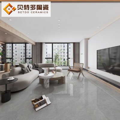 古罗马灰瓷砖750x1500大理石地板砖同款希腊灰云朵灰地砖图2