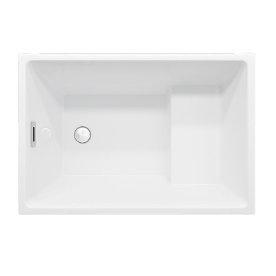 方形带座位人气款式家用亚克力独立小浴缸 勤探新品 QT-075A图3