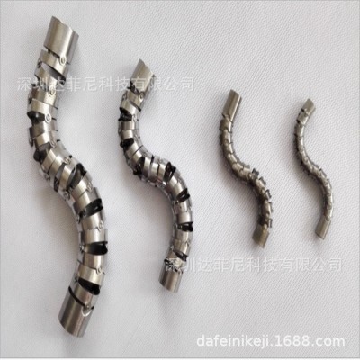 304不锈钢管 内窥镜海波管 医用一次性蛇骨管 金属毛细管材制造图3