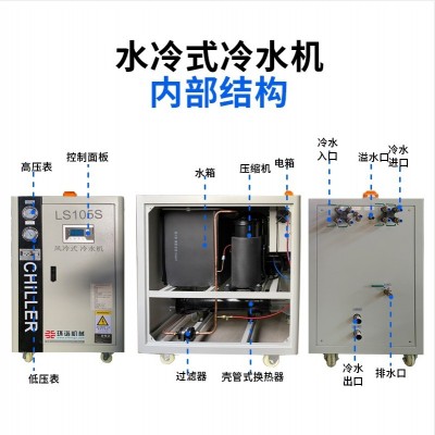 5p工业风冷冷水机节能自动制冷设备冷冻机全自动冰水控温机图3