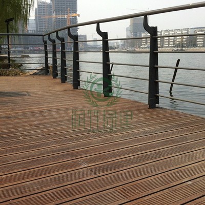 厂家销售户外重竹地板 加厚户外竹地板 园林景观公园竹木地板图4