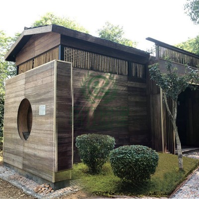 浙江竹结构材料竹屋酒店 竹结构材料批发供应 竹装配式建筑材料图4