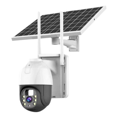 4G高清枪球联动太阳能摄像机 低功耗360全景WIFI 监控摄像头图5