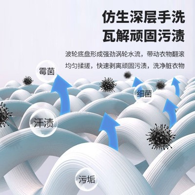 全自动家用小型蓝光洗脱一体租房大容量洗衣机---下单前咨询客服图3
