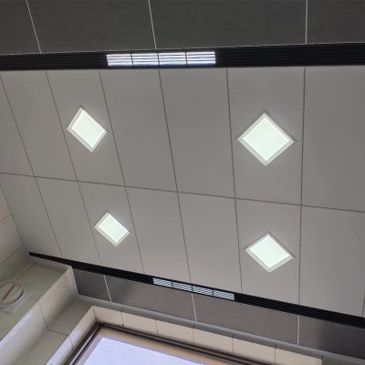 铝合金吊顶天花300*600集成铝扣板厨房卫生间装修材料全套配件厂图3