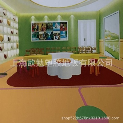 华塑儿童早教纯色2.0纯色密室底光面 舞台展馆幼儿园专用纯白纯黑图4