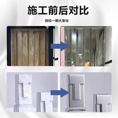 银粉漆油性桶装金属栏杆工地家用翻新银箔漆防锈漆管道钢结构现货图3