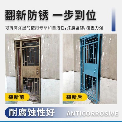厂家直供水性金属漆光泽度高哑光防腐 适用钢结构金属柜子图4