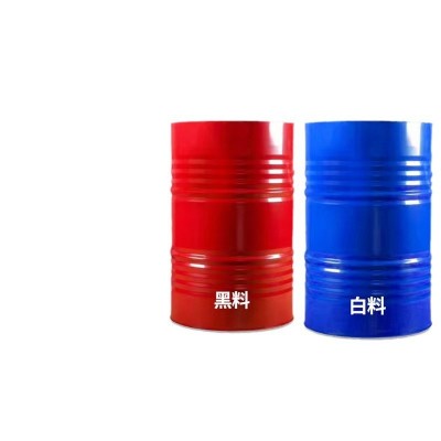 聚氨酯喷涂保温黑白料 聚氨酯冷库施工 养殖场聚氨酯施工图5
