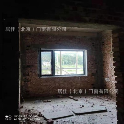 江西吉安安装实例海螺断桥铝门窗平开窗系统窗封阳台落地窗图3