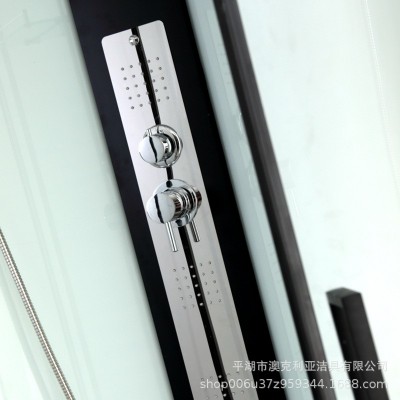 新世爵家用一体式卫生间钢化玻璃弧扇形沐浴房整体推拉式淋浴房图4