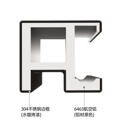极简淋浴房一字型屏风下沉式浴屏卫生间一固一移门隔断玻璃门浴室图2