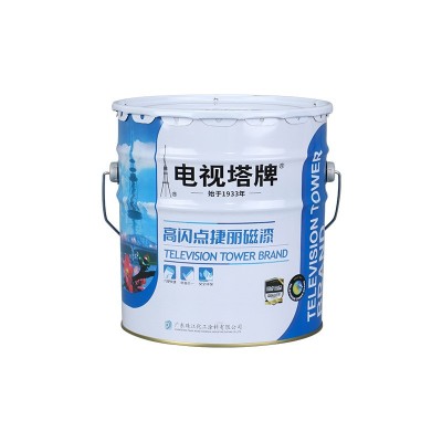 广州电视塔油漆厂家捷丽醇酸磁漆 防锈油漆 黑色白色金属防锈漆图5
