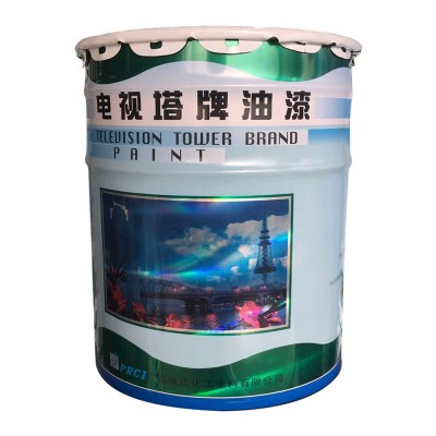 广州电视塔酯胶磁漆 厂家直供小桶装防锈油漆 铁红色金属防锈漆图5