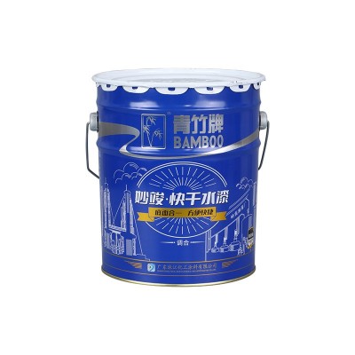 广州电视塔油漆厂家青竹牌妙竣快干水漆 钢结构防锈漆 铁红色丙烯图5