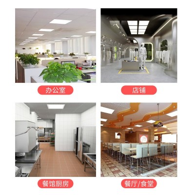 全光谱LED护眼平板灯Ra98高显色集成吊顶面板灯厨房健康照明办公图3