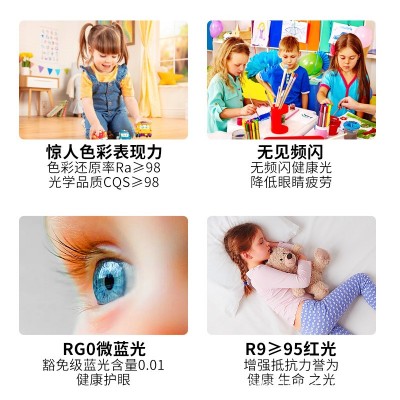 全光谱灯芯RA98高显色灯盘灯板圆形LED模组卧室吸顶灯替换光源图4