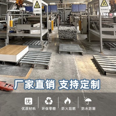 厂家定制spc锁扣石塑地板胶工程家用拼接pvc石晶卡扣环保塑胶地板图4