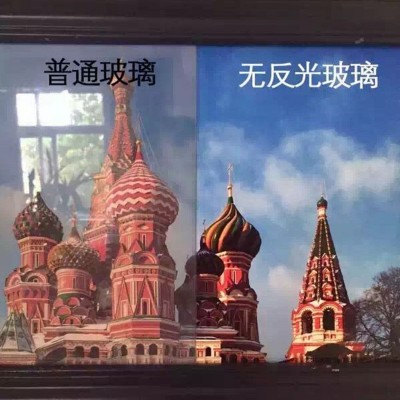 超白AR玻璃博物馆展示柜橱窗画框减反射玻璃增透高透光率钢化玻璃图3
