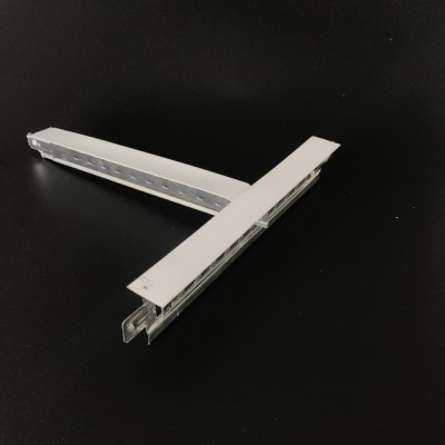 T型平面烤漆龙骨矿棉按插板龙骨明暗架龙骨窄边宽边吊顶材料厂家图3