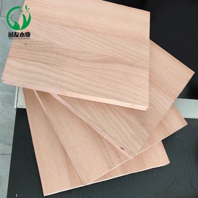 工厂批发奥古曼18mmAA胡桃芯直拼板材实木家具桌面衣柜橱柜木板材图4