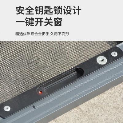 厂家批发金刚网防盗纱窗框中框防蚊纱窗金刚网高清网防护窗图3