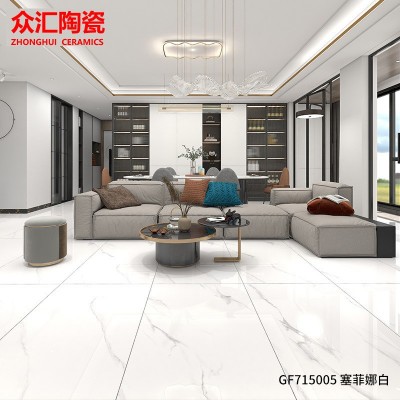 广东佛山工厂通体大理石750x1500瓷砖客餐厅卧室厨房防滑地板砖图2