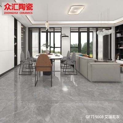 广东佛山工厂通体大理石750x1500瓷砖客餐厅卧室厨房防滑地板砖图3