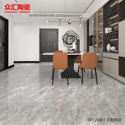 广东佛山通体大理石600X1200瓷砖客厅墙砖卧室卫生间厨房防滑地砖图4