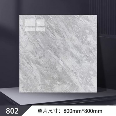 80*80CM光面加大耐磨防水地板贴纸PVC自粘商用贴水泥地地板革防滑图2