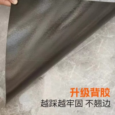 80*80CM光面加大耐磨防水地板贴纸PVC自粘商用贴水泥地地板革防滑图4