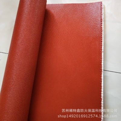 定制硅胶防火垫双面铝箔防火毯野营烧烤垫图5