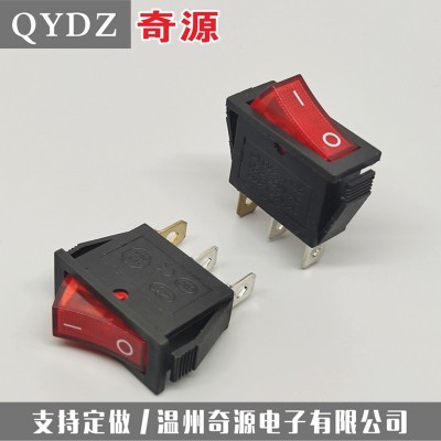 KCD1-101船型开关21*15两脚 两档电源开关翘板开关图4