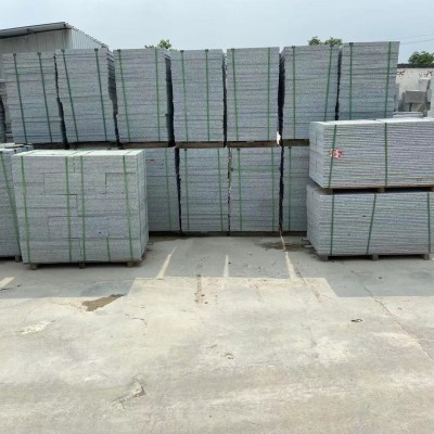 市政工程火烧面地铺石材广场公园大理石花岗岩芝麻灰火烧板地铺石图4