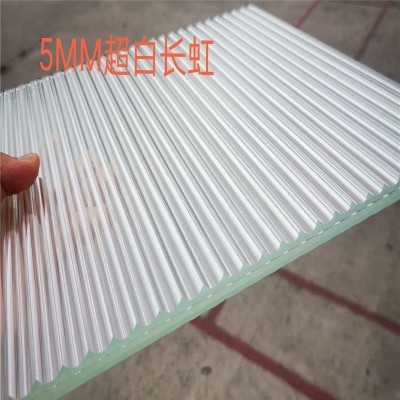 钢化玻璃加 工定 制加 工5mm/6mm/8mm瓦楞玻璃长虹玻璃制作图4