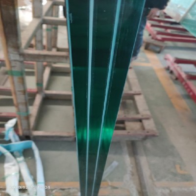 厂家直供3mm-19mm夹胶装饰丝网印刷玻璃可钢化用于建筑玻璃图2