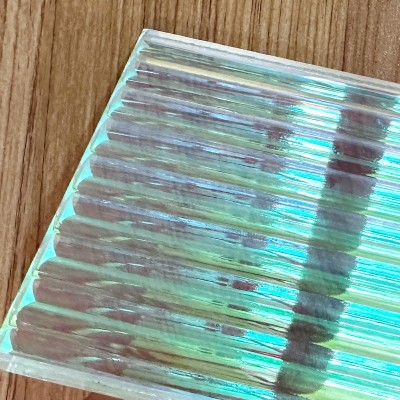 长虹夹胶玻璃加工 隔断用树纹长虹夹胶钢化玻璃夹胶钢化玻璃定 制图3