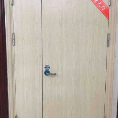 木制酒店防火门乙级木质防火门避难间木质门 钢木制防火门图3