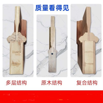 厂家直供 全实木门原木隔音复合房间室内门 简约环保烤漆卧室房门图3