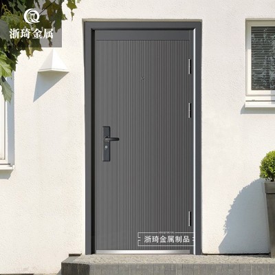 浙琦甲级防盗门家用进户门单门现货出租房入户门安全门庭院小区
