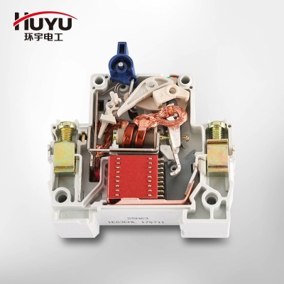 环宇断路器 漏电断路器 家用小型触电保护开关 1P+N 63A图4