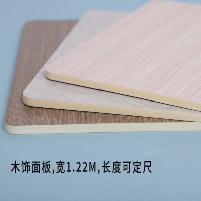 碳晶板木饰面PET板金属板生态竹木纤维涂层防火板墙板室内免漆板图4