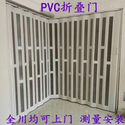 商场弧形门 商场隐形门 推拉门 PVC折叠门 铝合金折叠门